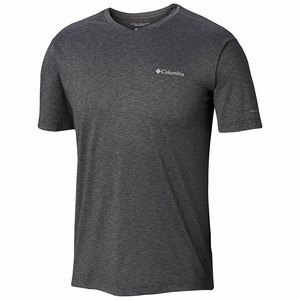 Columbia Tech Trail™ II V-Neck Herr MörkGrå (ZQUHN4328)